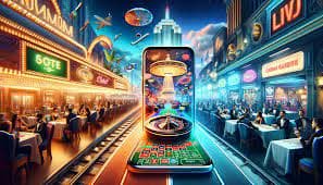 Tampilan riwayat hasil pertandingan live blackjack di aplikasi terongbet Android